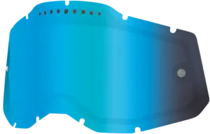 100% Accuri 2/Racecraft 2/Strata 2 Dual Lens - Vented - Blue Mirror 59083-00002