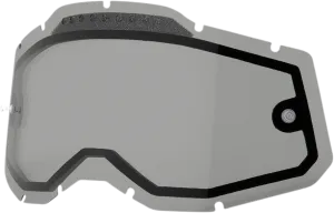 100% Accuri 2/Racecraft 2/Strata 2 Dual Lens - Vented - Smoke 59082-00002