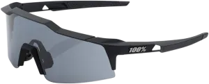 100% Speedcraft XS Sunglasses - Black - Smoke 60009-00000