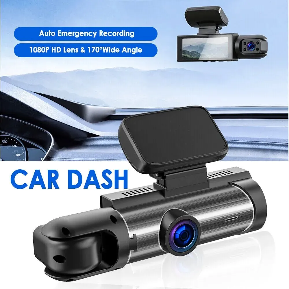 1080p Dual Lens Car Dvr with Night Vision