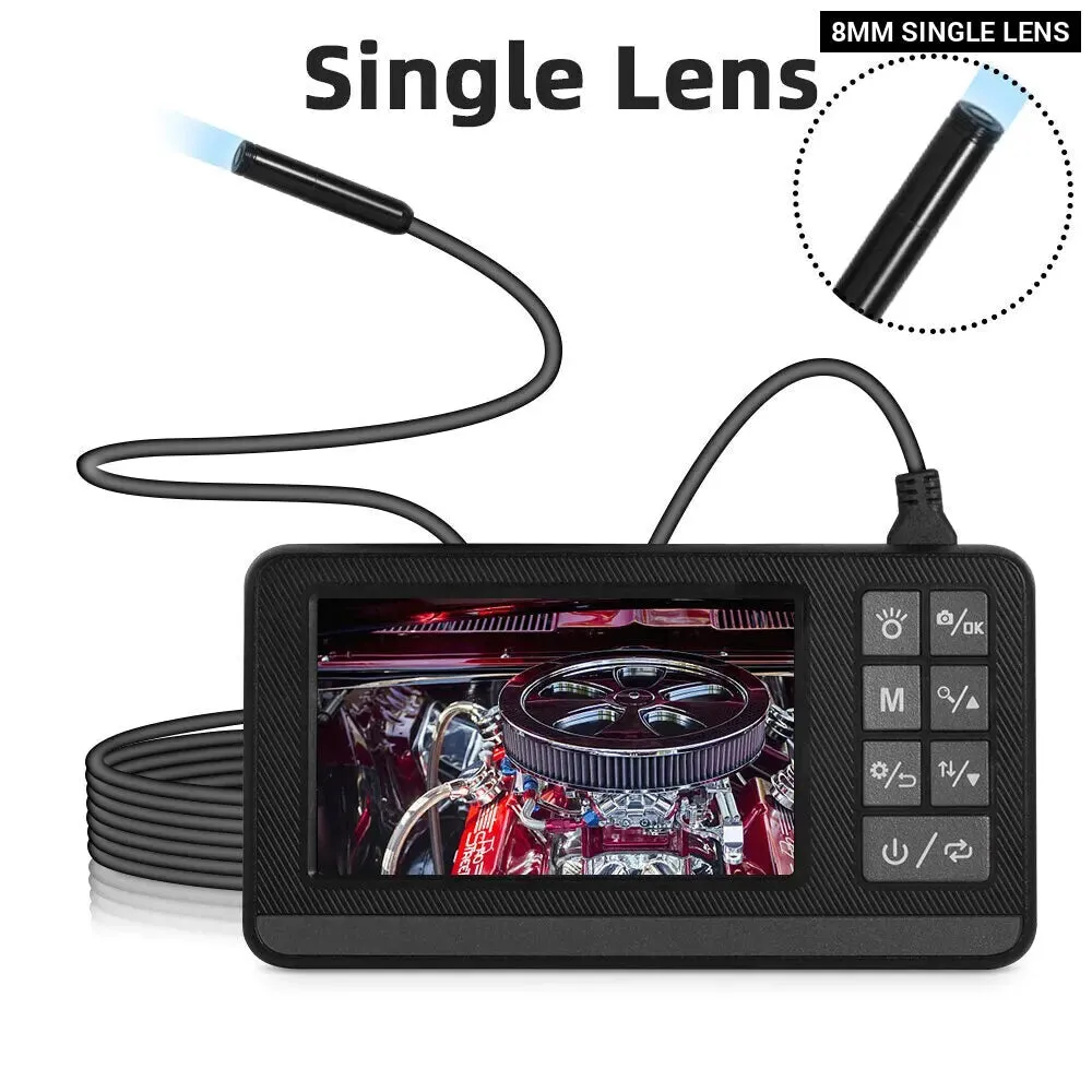 1080p Dual Lens Endoscope Camera Ip67 Waterproof