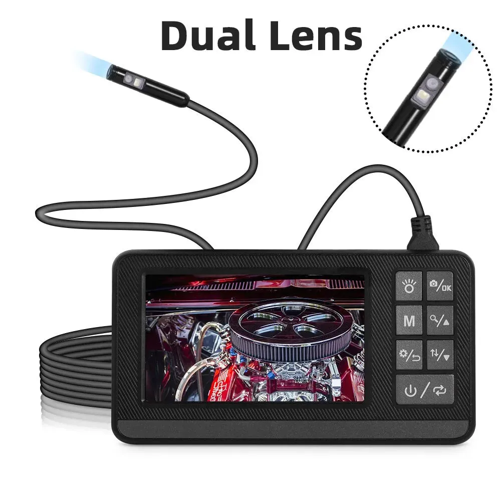 1080p Dual Lens Endoscope Camera Ip67 Waterproof