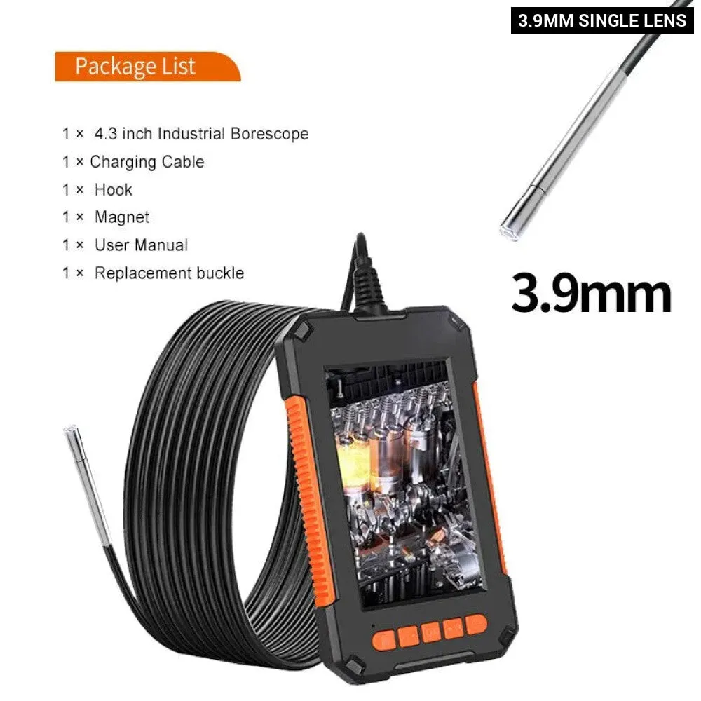 1080p Industrial Endoscope Camera with Dual Lens