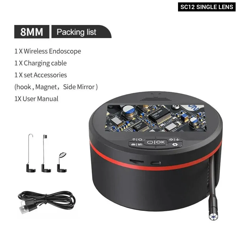 1080p Industrial Endoscope Camera with Dual Lens