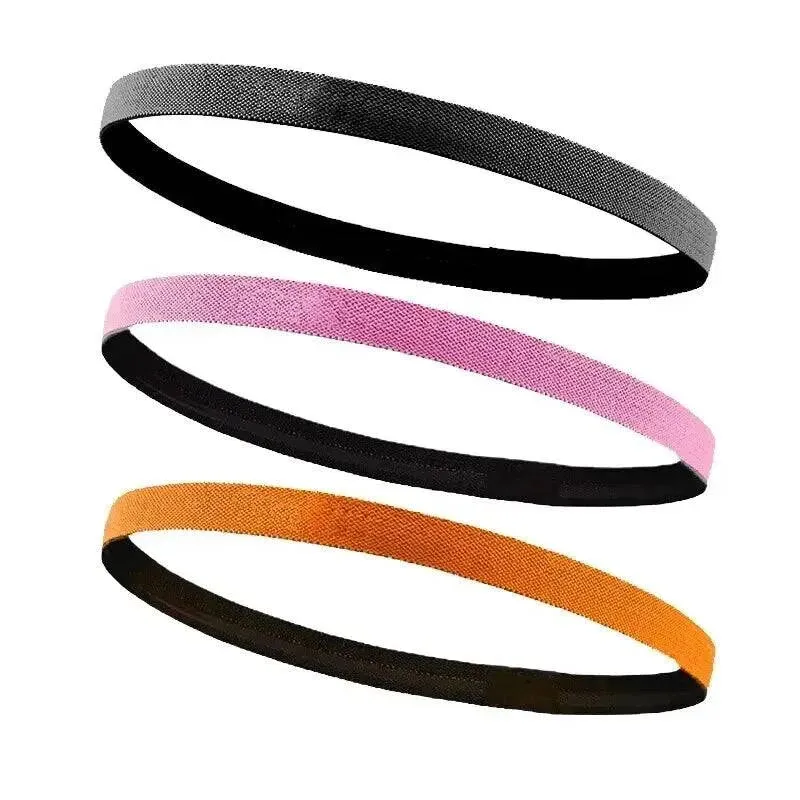 1PC Red Blue Green Pink Satin Headband for Women Girls Kids Hair Band Solid Color Thin Elastic Hair Hoop Accessories Headpiece