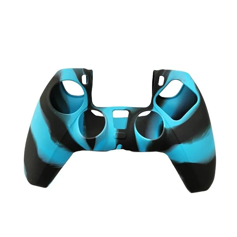 2-pack Non-slip Silicone Handle Covers for Ps5 Controllers
