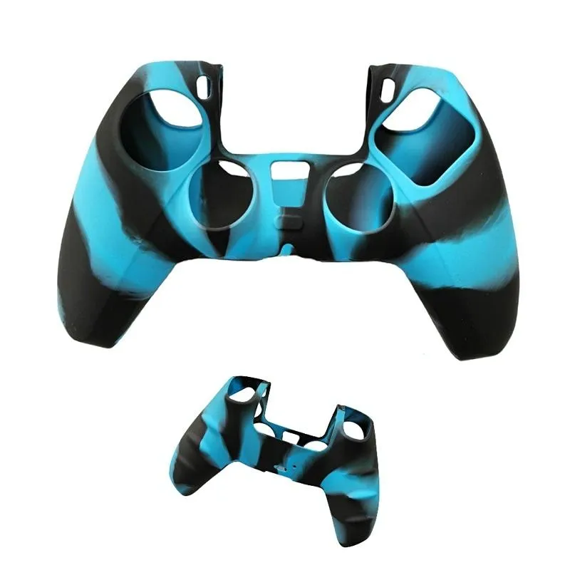 2-pack Non-slip Silicone Handle Covers for Ps5 Controllers