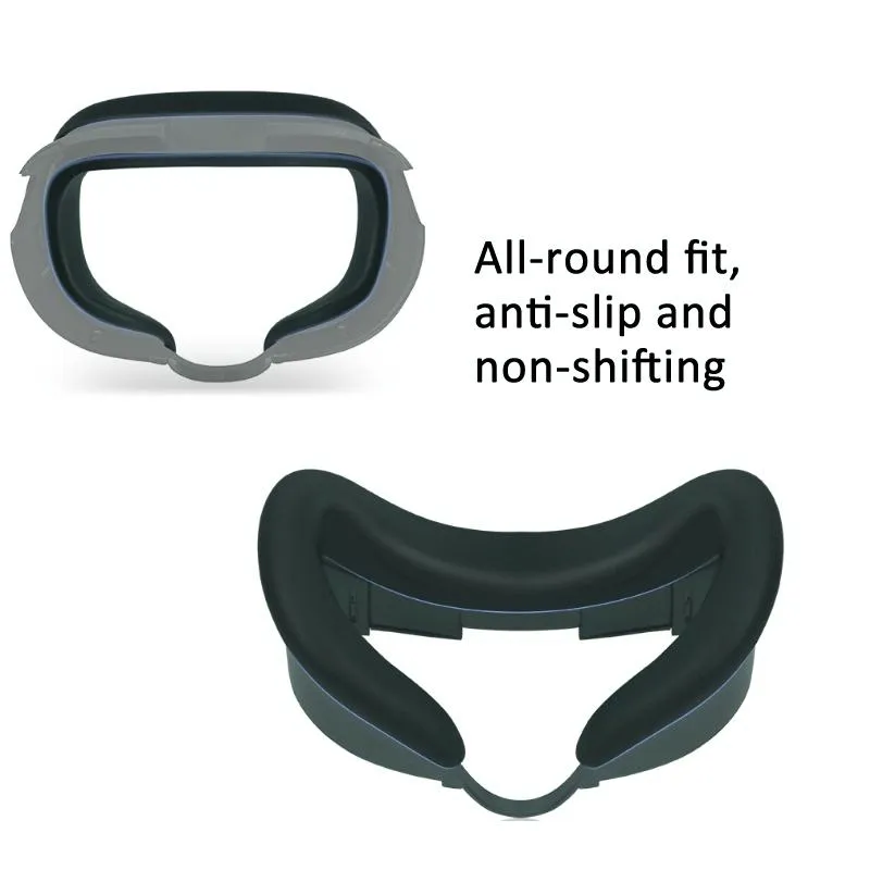 2-piece VR Nose Pad Mask for Meta Quest 3 | Face Cover Set | 4Pcs/Set