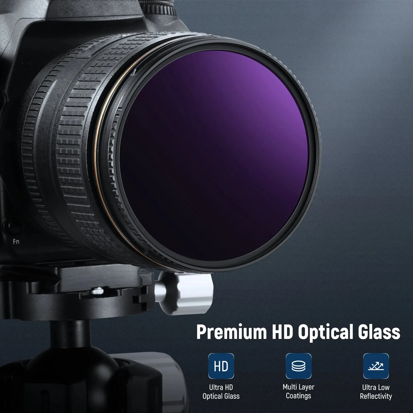 20 Stop Ultra Dark Nd Filter for Dslr Camera Nd1000000