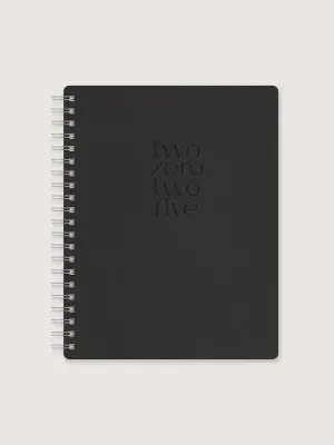 2025 Midnight Black Baxter Planner