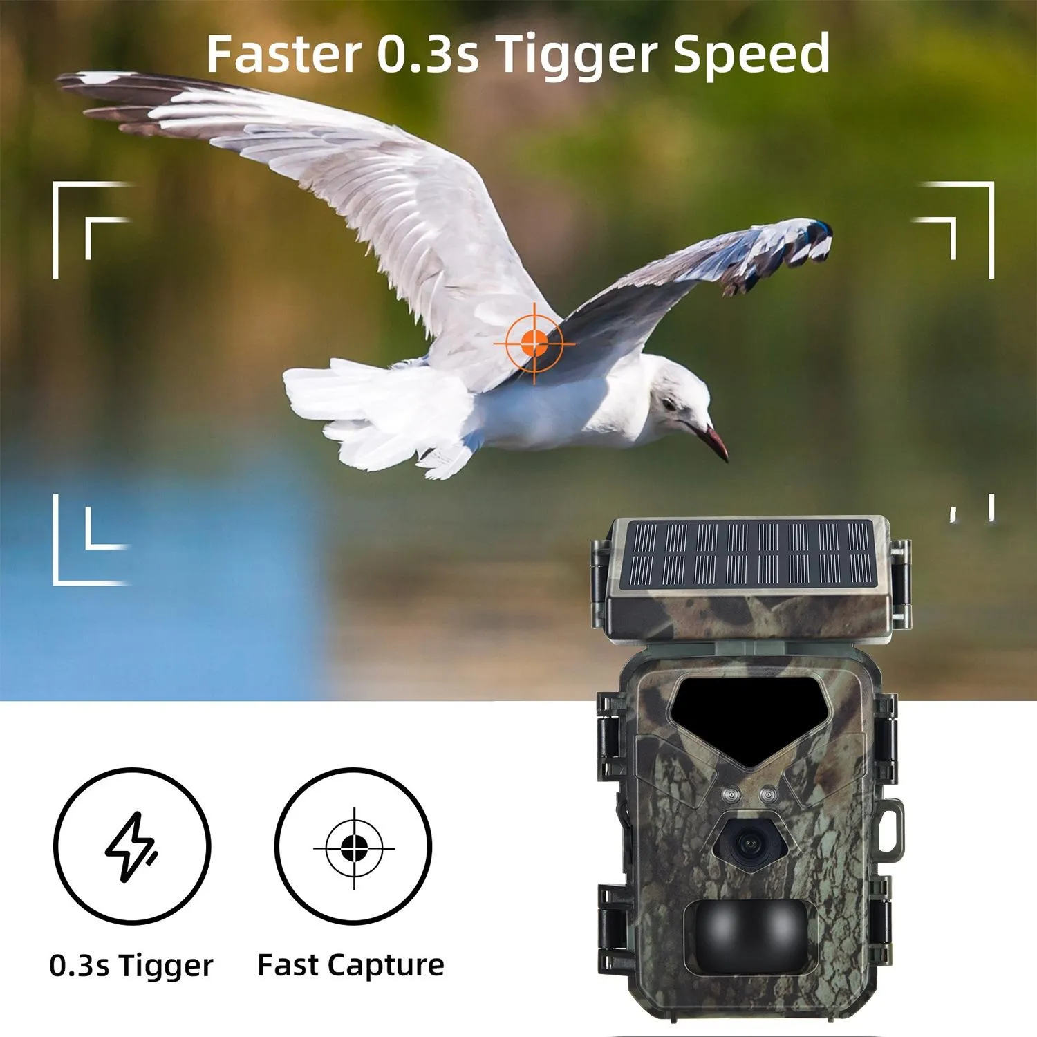 20mp / 1080p Infrared Tracking Camera - no Screen no Keys