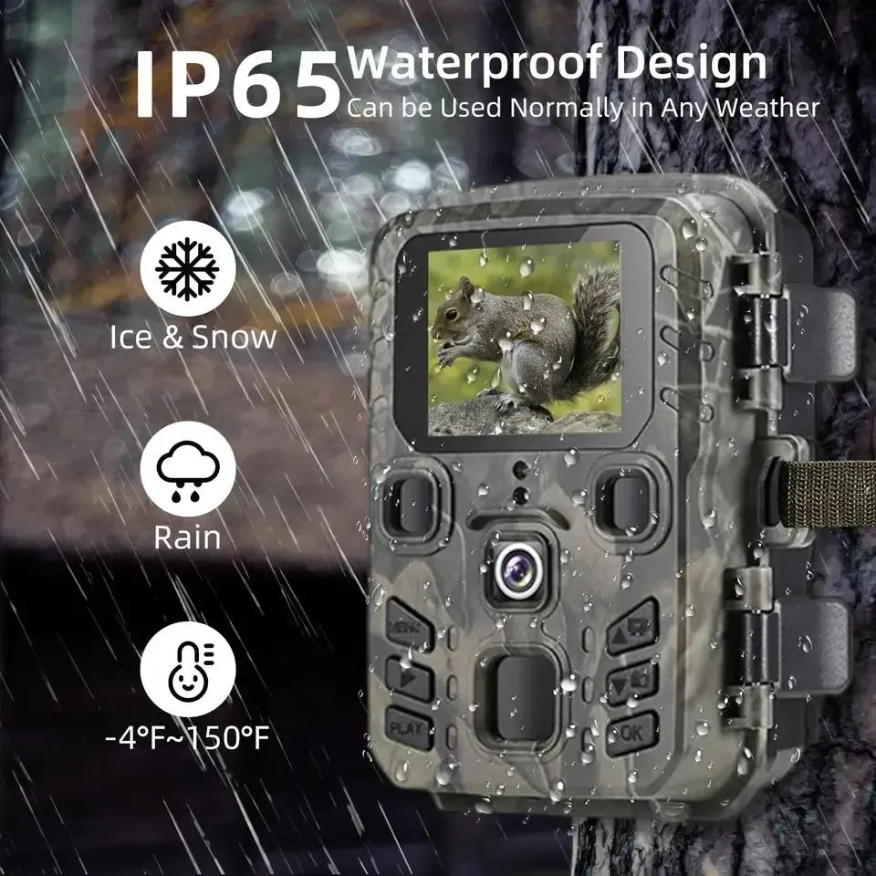 20mp Hunting Trail Camera with Night Vision and Wildlife Scouting
