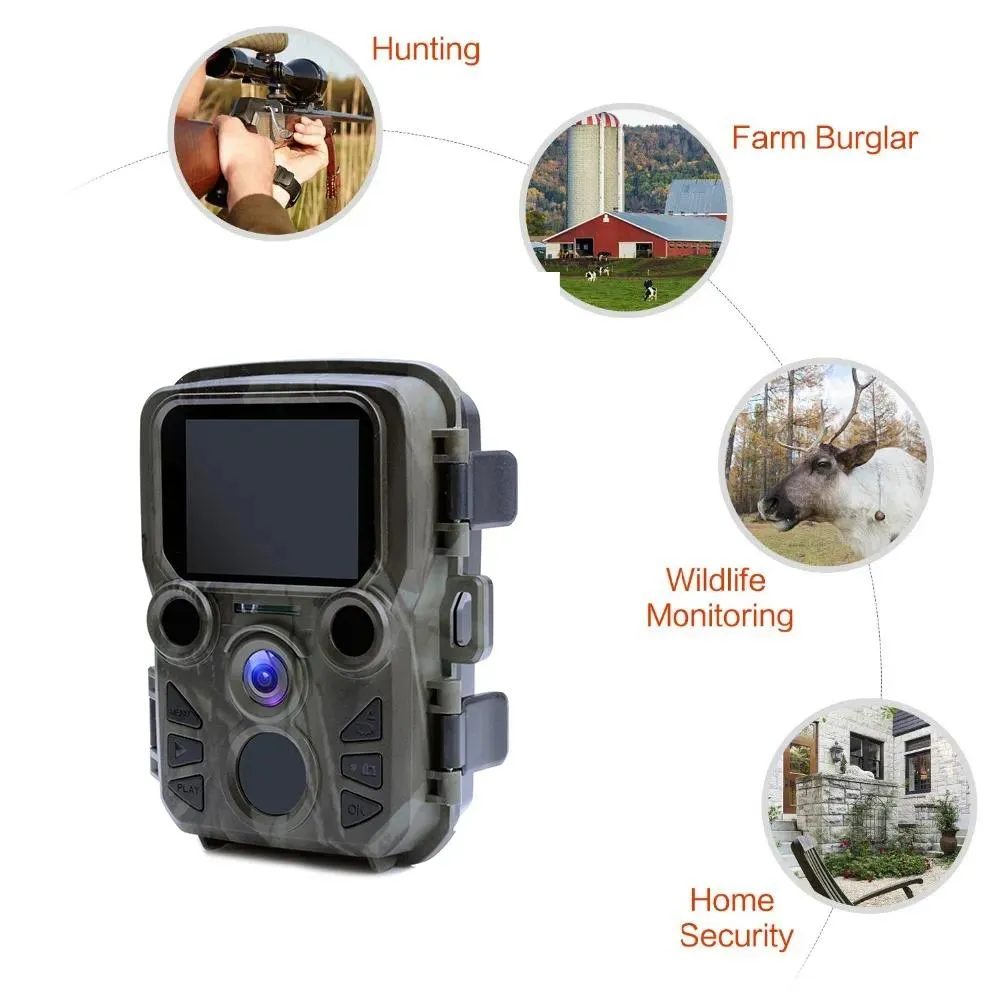 20mp Hunting Trail Camera with Night Vision and Wildlife Scouting