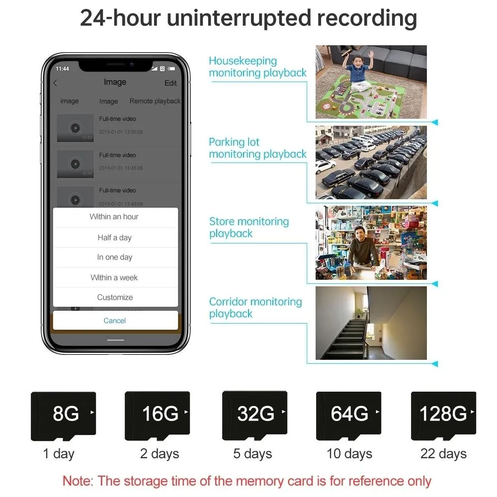 3Mp Wifi Triple Camera With Human Face Recognition & Ai Alarm - Compact Design