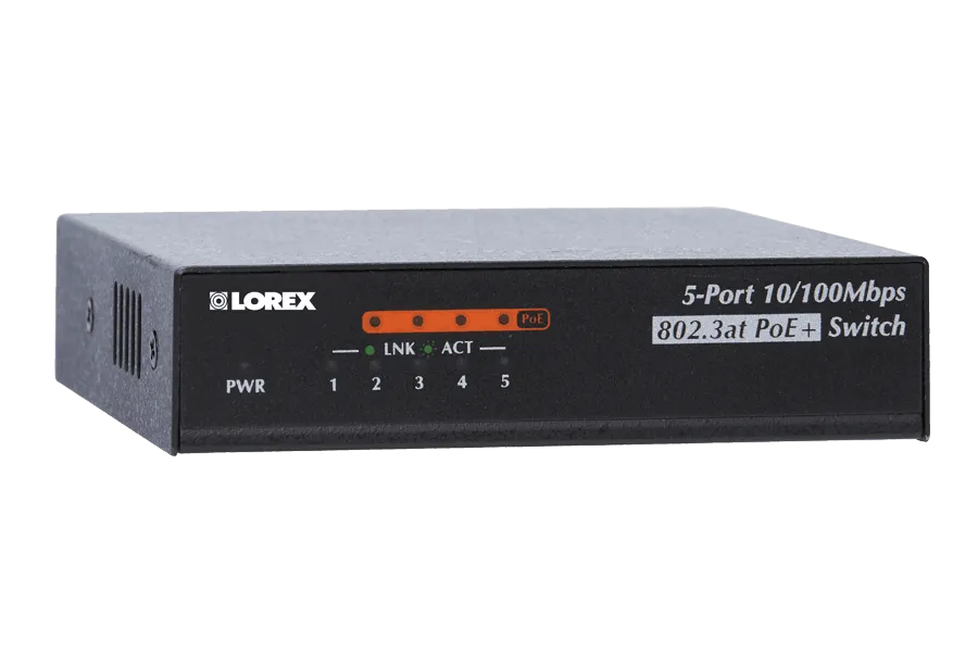 4-Channel High Power PoE Switch