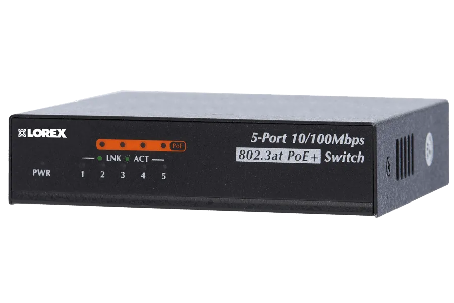 4-Channel High Power PoE Switch