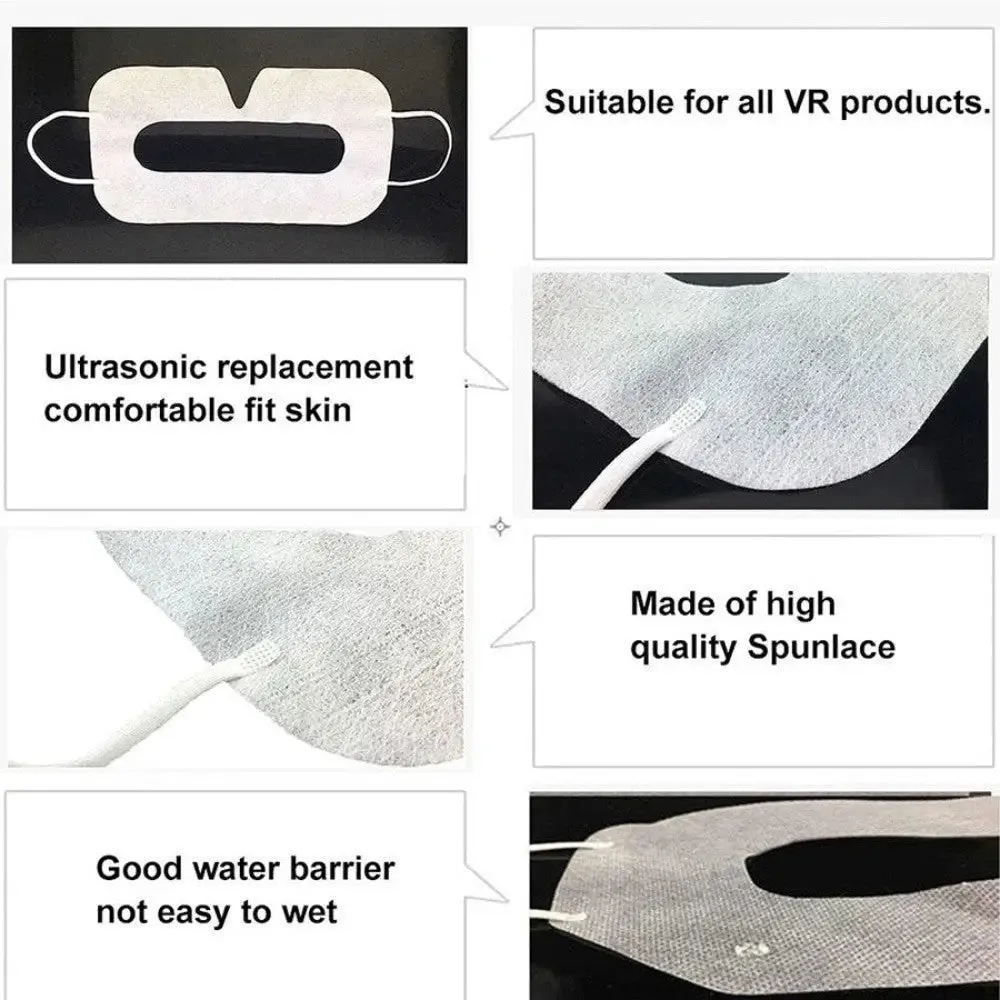 50/80/100pcs Cotton Cloth Face Protection Vr Eye Mask for Oculus Quest 2