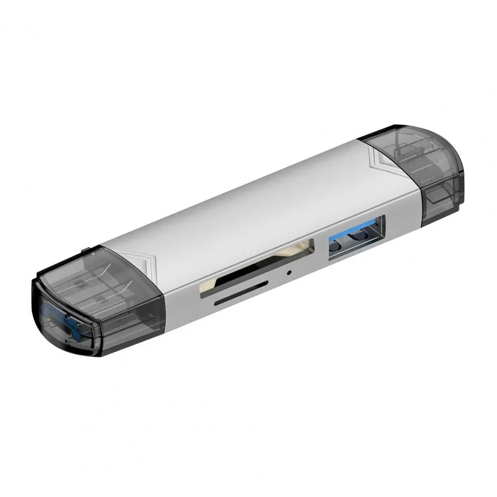 6 in 1 Usb 3.0 Card Reader Type c Micro Usb Tf Sd Flash Drive Adapter for Phones