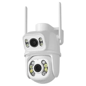 6Mp Dual Camera With Wifi Two-Way Voice Intercom & Ai Recognition