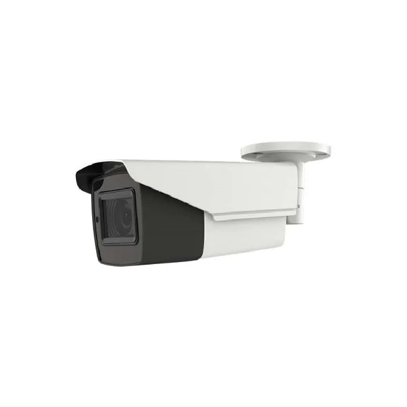 8.29MP UHD TVI 4K Advanced Armored Bullet Camera, Varifocal 2.8-12mm lens, Motorized Zoom, White