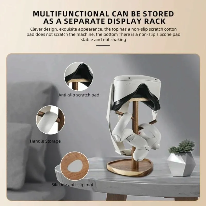 Acacia Vr Helmet Storage Rack for Quest 2 and Pico 3 / 4