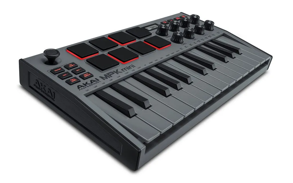 Akai MPK MINI MKIII 25-Key Keyboard Controller - Limited Edition Grey