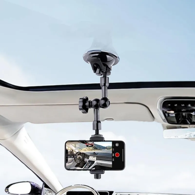 Articulating Magic Arm with Suction Cup Phone Mount 4.5 - 7.2 Inch Phones