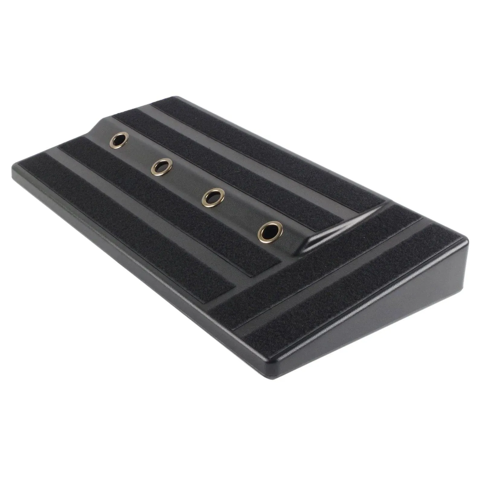 Big Size Guitar Effects Pedal Board Sturdy PE Plastic Guitar Pedalboard Case with Sticking Tape Guitar Pedals Accessories