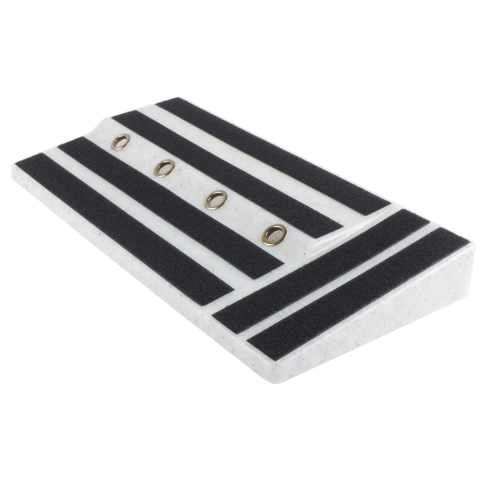 Big Size Guitar Effects Pedal Board Sturdy PE Plastic Guitar Pedalboard Case with Sticking Tape Guitar Pedals Accessories