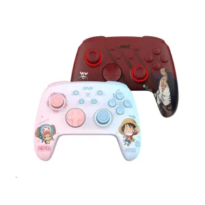 Cartoon Design Wireless Pro Controller Wake Up Macro Compatible with Nitendo Switch