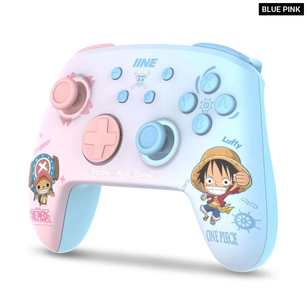 Cartoon Design Wireless Pro Controller Wake Up Macro Compatible with Nitendo Switch