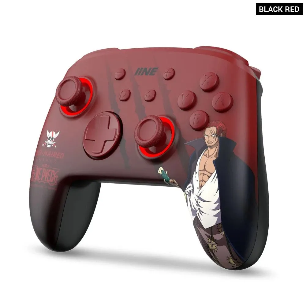 Cartoon Design Wireless Pro Controller Wake Up Macro Compatible with Nitendo Switch