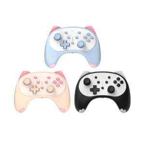 Cartoon Kitten Wake Up Voice Wireless Controller Headset Support Compatible Nintendo Switch/switch Lite/switch Oled