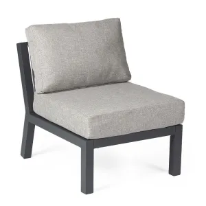 Caspian Armless Chair with Cushions