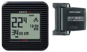 CatEye Fit Cyclocomputer & Pedometer (CC-PD-100W)