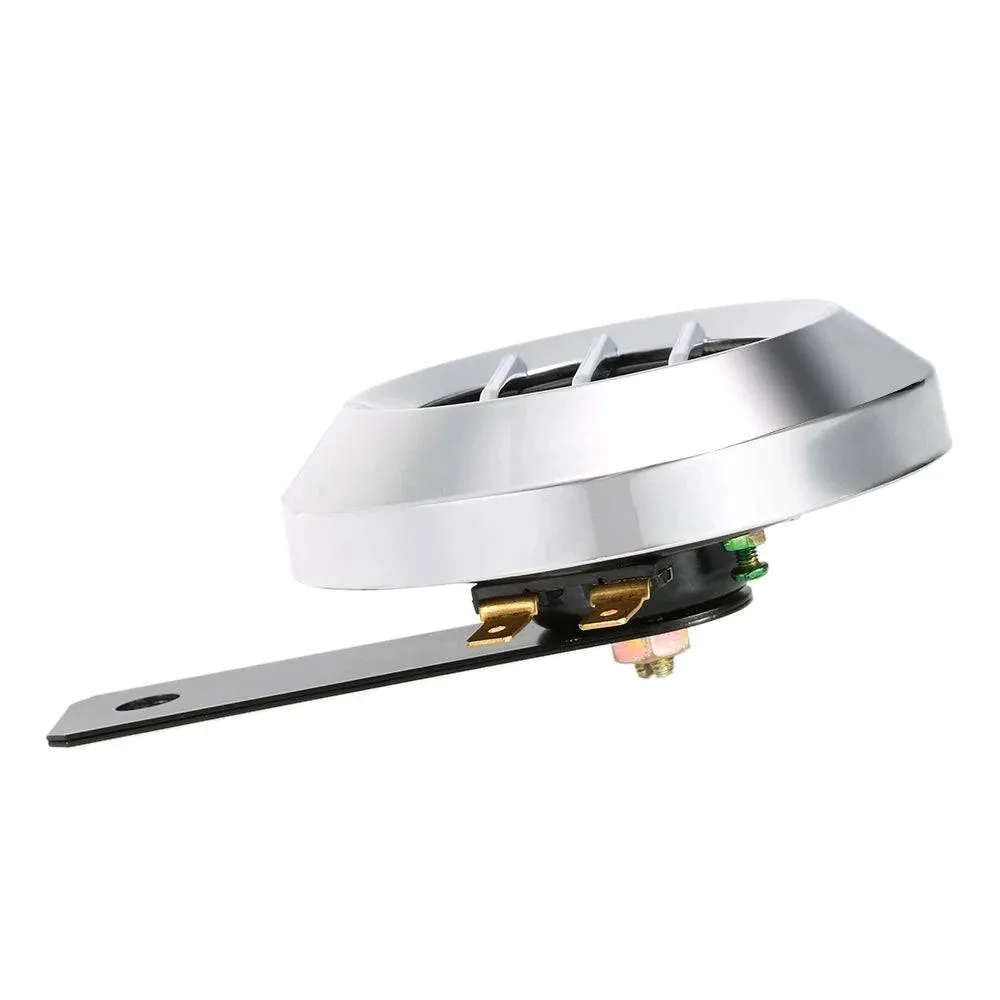 DC 12V 1.5A 105dB Universal Waterproof Motorcycle Round Electric Horn Motorcycle Accessories