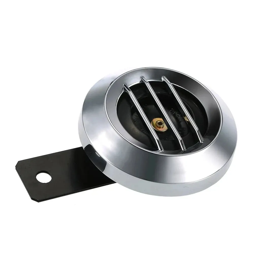 DC 12V 1.5A 105dB Universal Waterproof Motorcycle Round Electric Horn Motorcycle Accessories