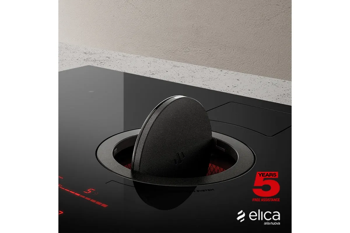 Elica Nikolatesla 83cm Built-in Duct Induction Hob | NIKOSWITCHDUCBL