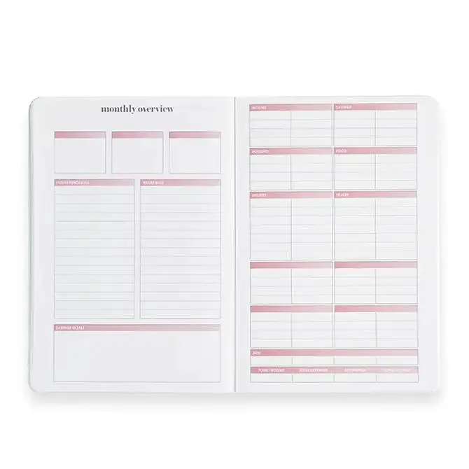 Erin Condren Budget Petite Planner Book - Colour Blends