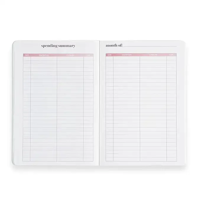 Erin Condren Budget Petite Planner Book - Colour Blends