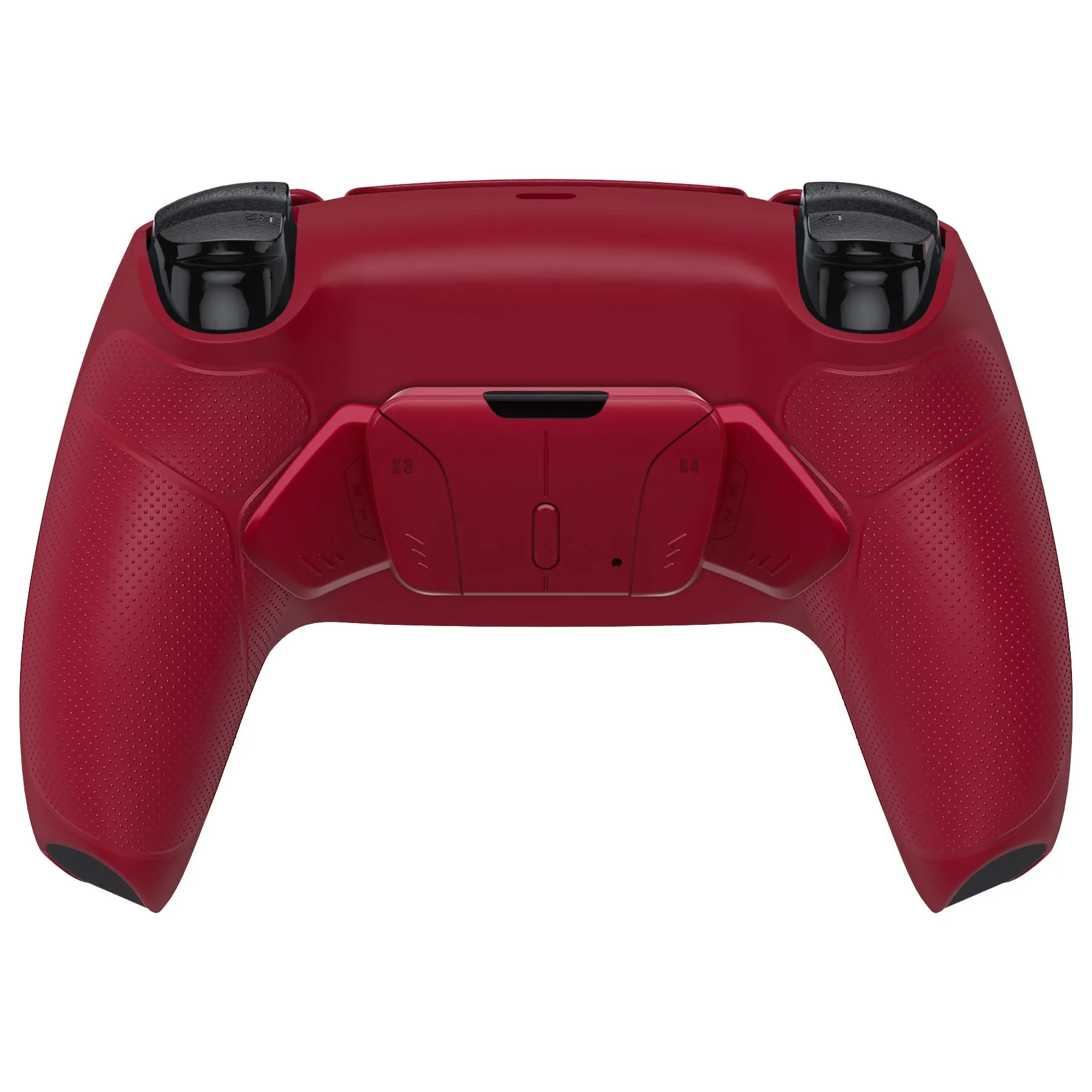 eXtremeRate Remappable RISE4 V3 Remap Kit for PS5 Controller BDM-030/040/050 - Rubberized Volcanic Red - YPFU6014G4