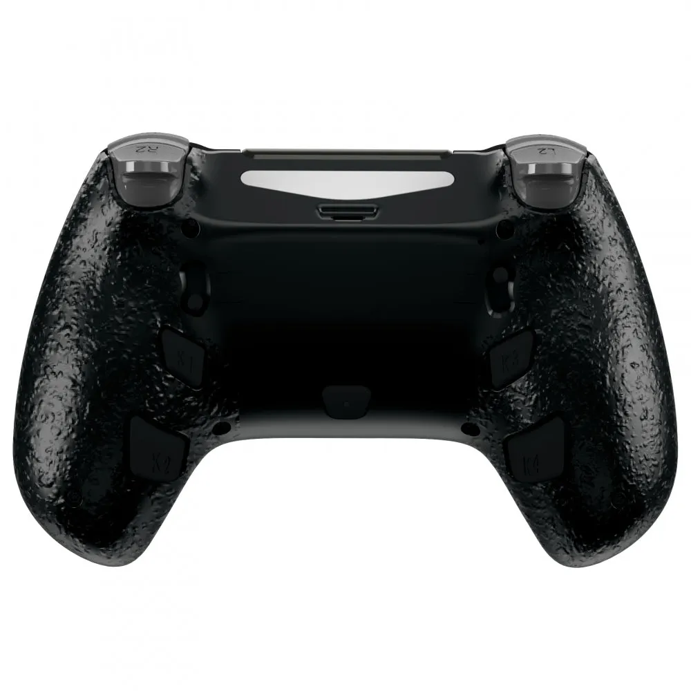 eXtremeRate Scary Party DECADE Tournament Controller (DTC) Upgrade Kit for PS4 Controller JDM-040/050/055, Upgrade Board & Ergonomic Shell & Back Buttons & Trigger Stops - Controller NOT Included - P4MG009