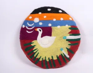 Fiber filled felt cushion