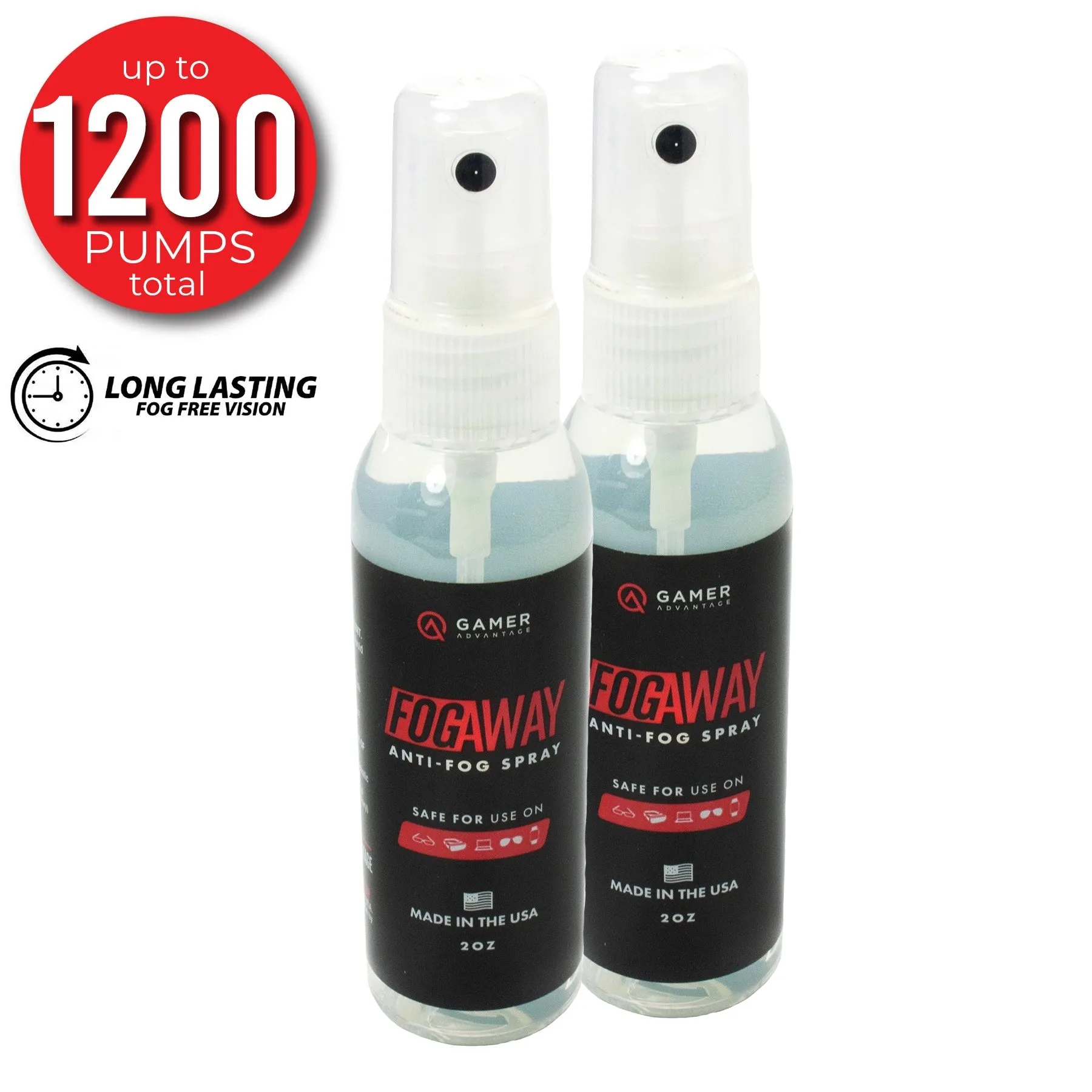 Fog Away Spray - 2 Pack