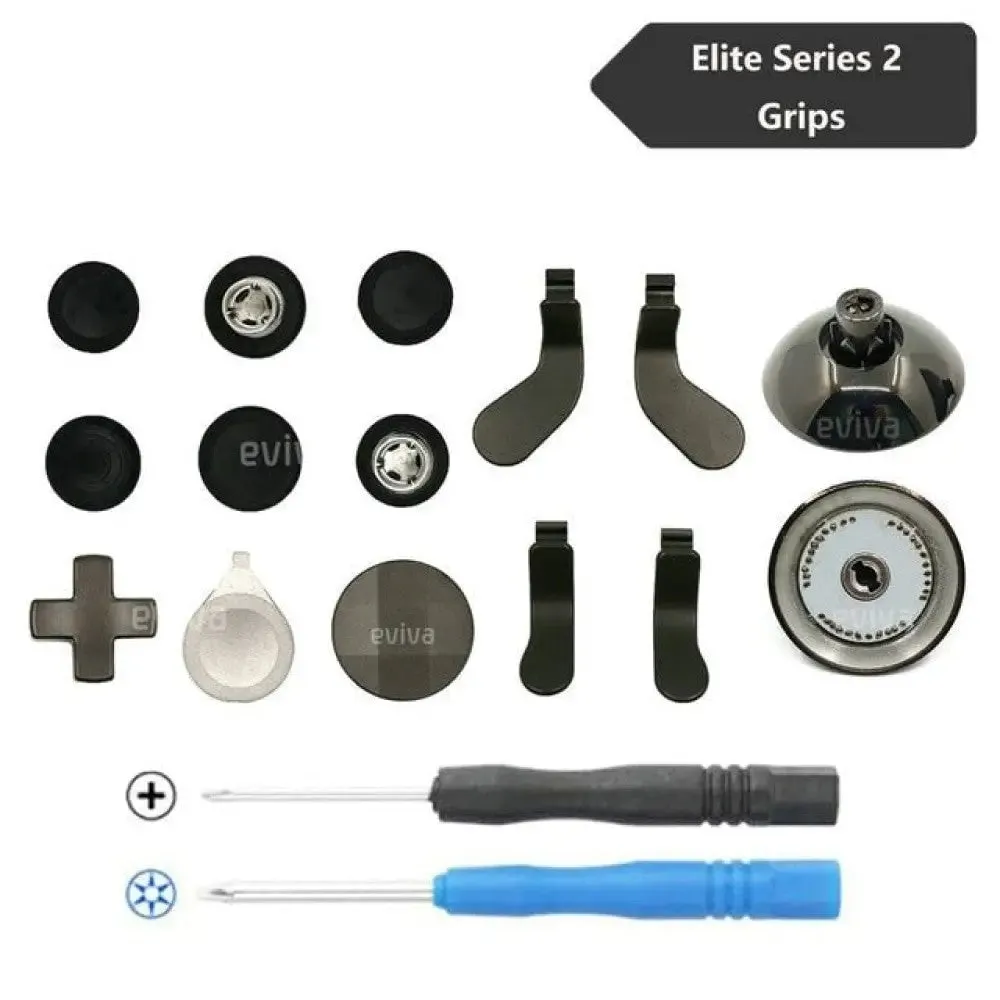 Front Shell Back Cover Lb Rb Bumper Buttons Thumbsticks Grips for Xbox Elite Series 2