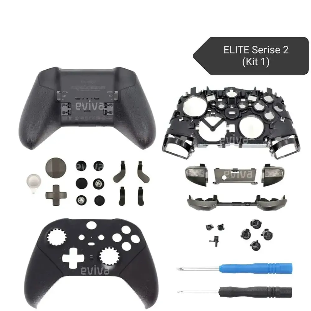 Front Shell Back Cover Lb Rb Bumper Buttons Thumbsticks Grips for Xbox Elite Series 2