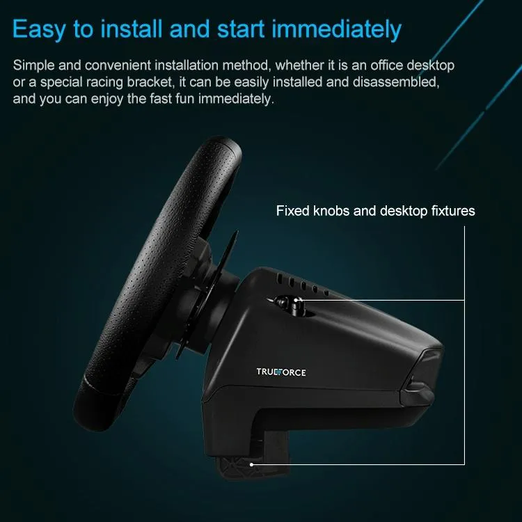 G923 Game Racing Steering Wheel Pedal Shift Lever for Ps5 / Ps4 / Pc