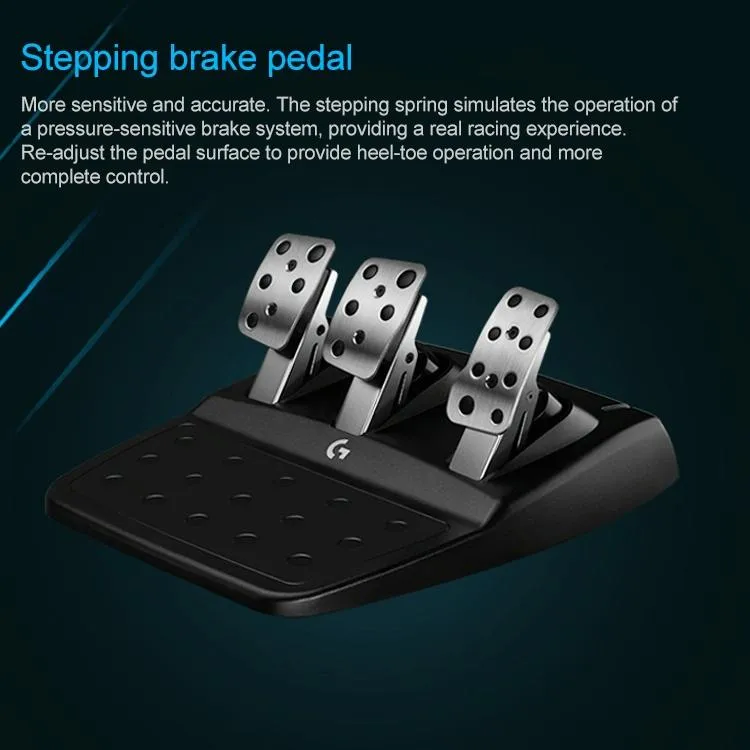 G923 Game Racing Steering Wheel Pedal Shift Lever for Ps5 / Ps4 / Pc
