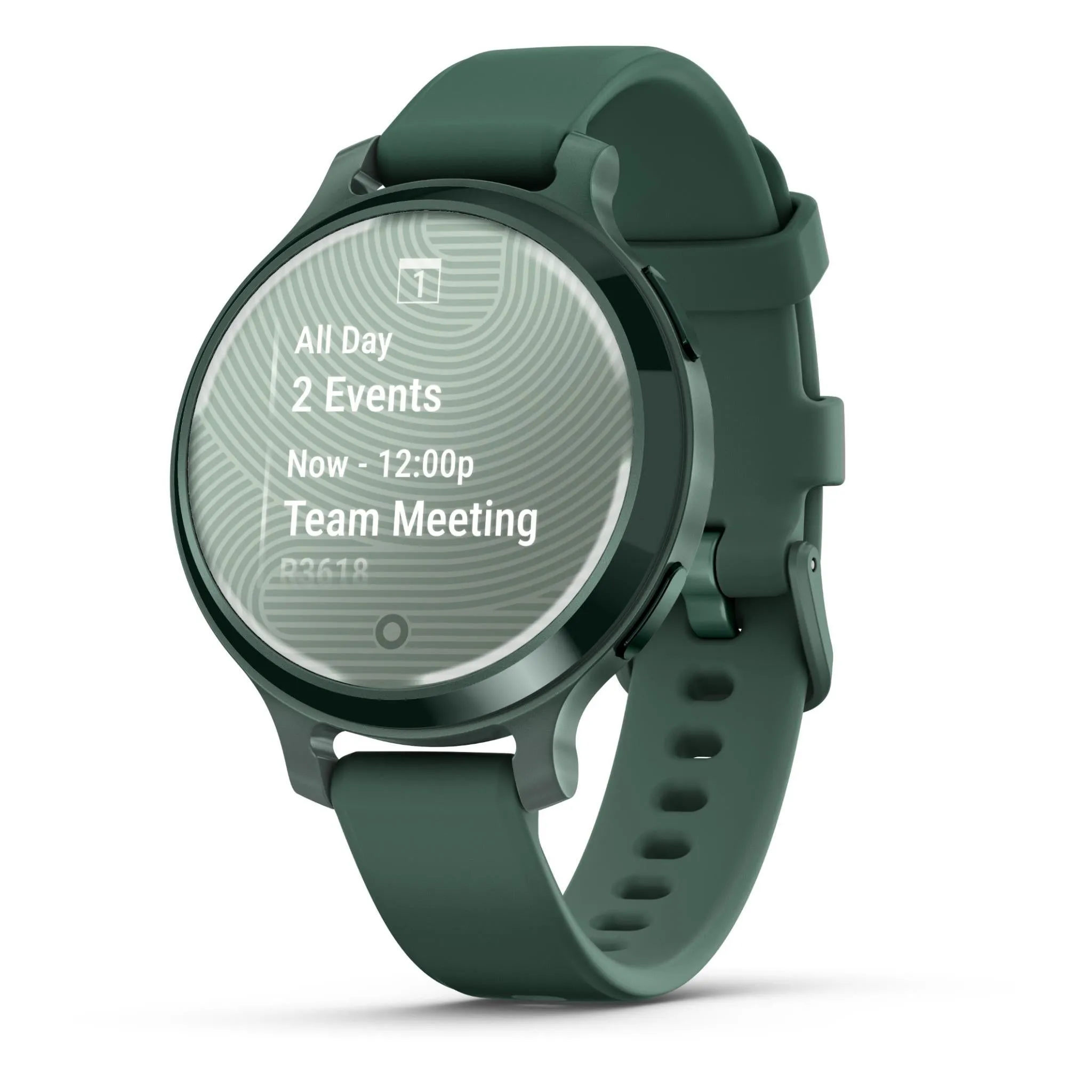 Garmin Lily 2 Active, Jasper Green with Jasper Silicone Band
