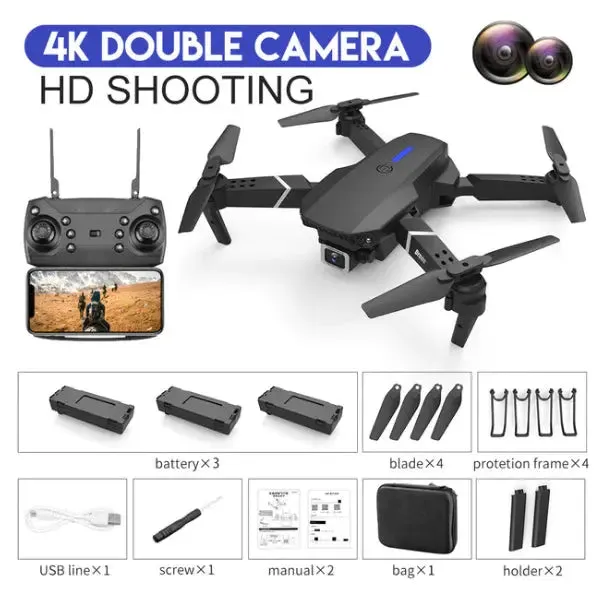 IO Foldable 4k Drone